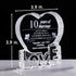 10 Year Crystal 10th Wedding Anniversary